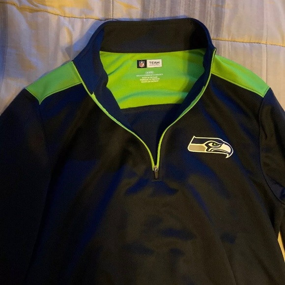Men’s Medium Seahawks quarter zip. Brand new! - Picture 1 of 4